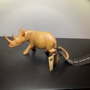 Small rhino sculpture